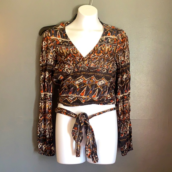 Volcom Wrap Blouse - Picture 1 of 4